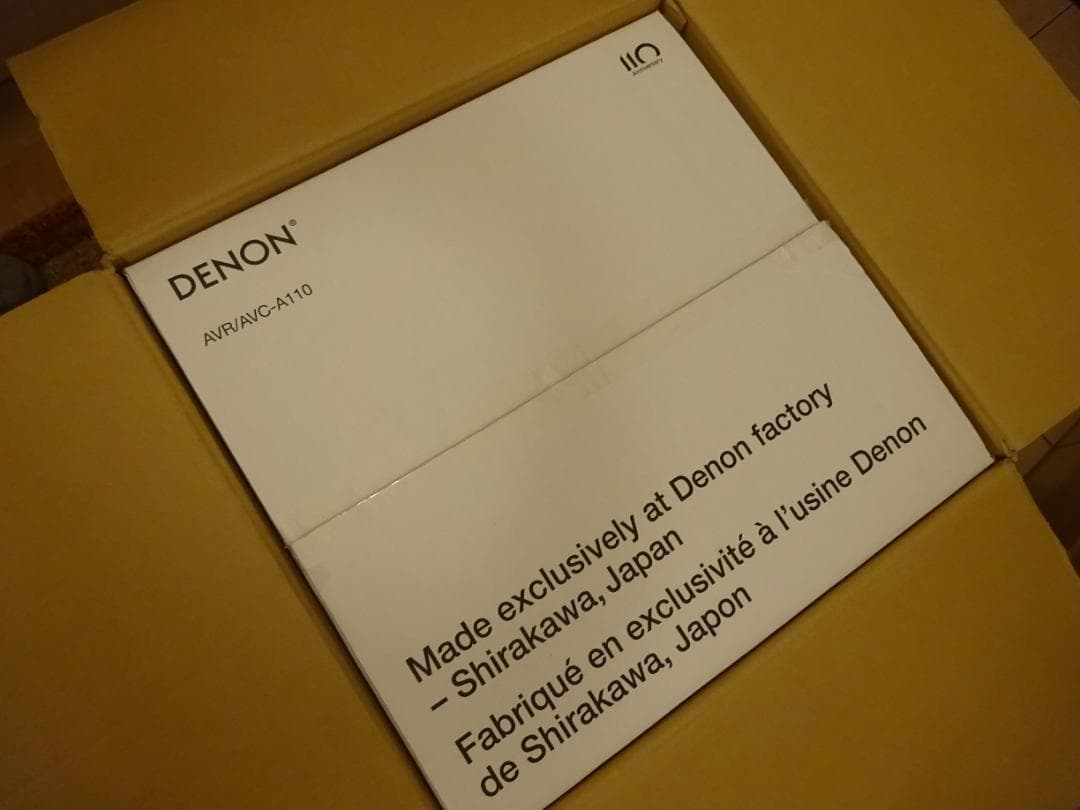 限定品 デノンDENON ハイエンドAVアンプ AVC-A110 極上品/元箱