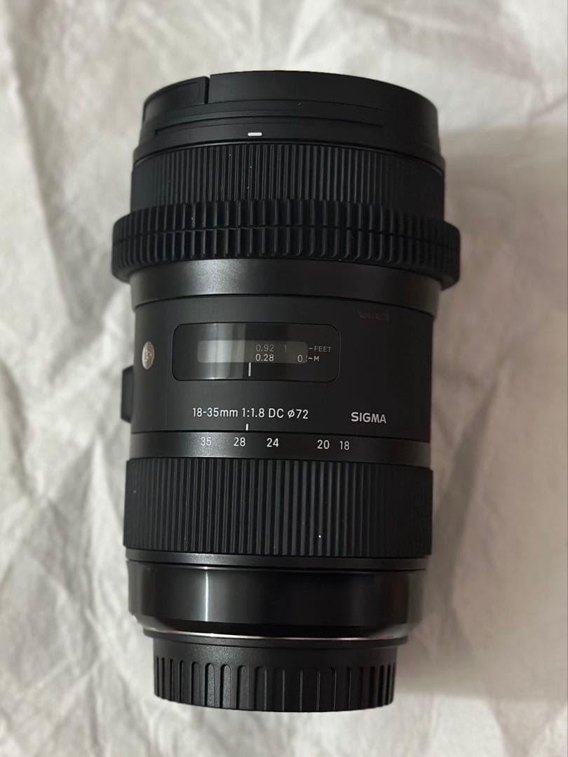 SIGMA 18-35mm F1.8 DC HSM | Art キヤノンEF用 Amazon.com : Sigma 18-35mm F1.8 Art DC HSM Lens for Canon, Black