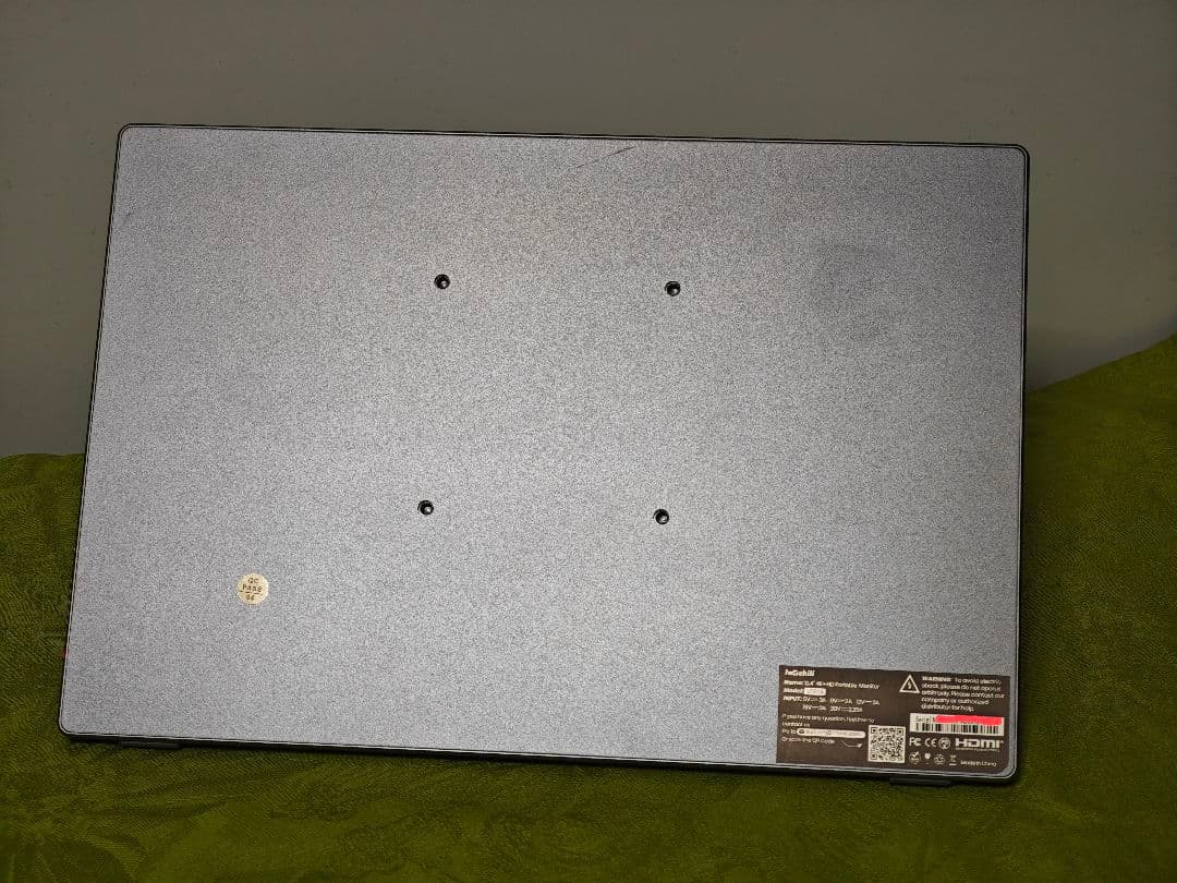 13.4インチ　ポータブル4Kモニター（Intehill U13ZA）