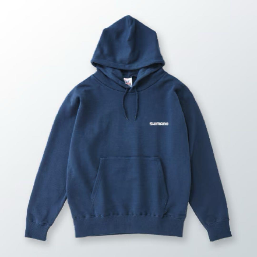 2026 釣りフェス 横浜 SHIMANO ネイビー パーカー LARGE - メルカリ