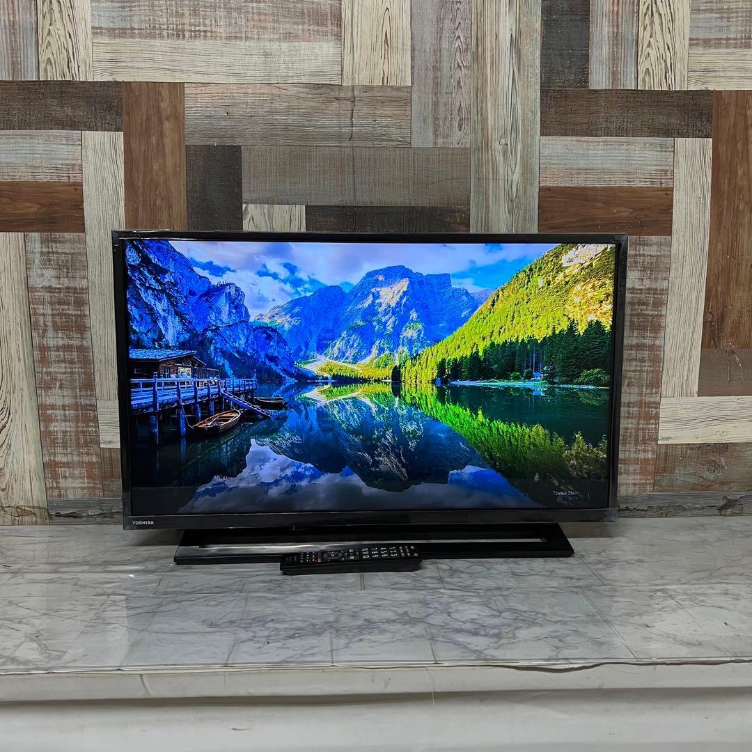 即日受渡❣️全国送料込東芝32型液晶テレビWチューナー精細でクリアな映像