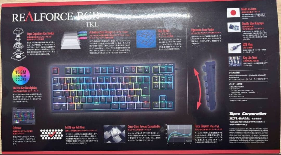 キーボード REALFORCE R2TLA-JP4G-BK