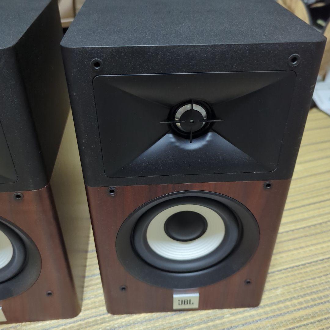 【美品】JBL STAGE A120 W ブックシェルフスピーカー　ウッド