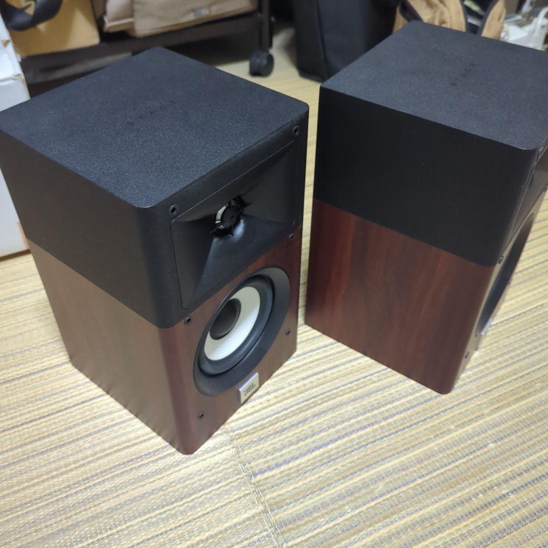 【美品】JBL STAGE A120 W ブックシェルフスピーカー　ウッド
