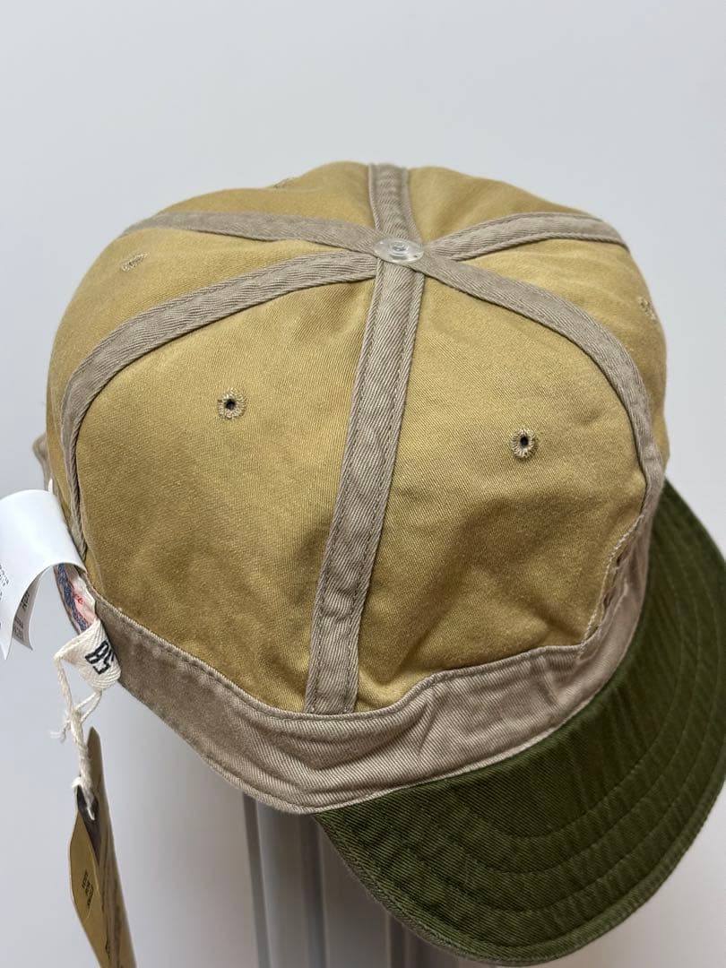 DENIM DUNGAREE Bパッチ ワッペン カモフラ キャップ 58