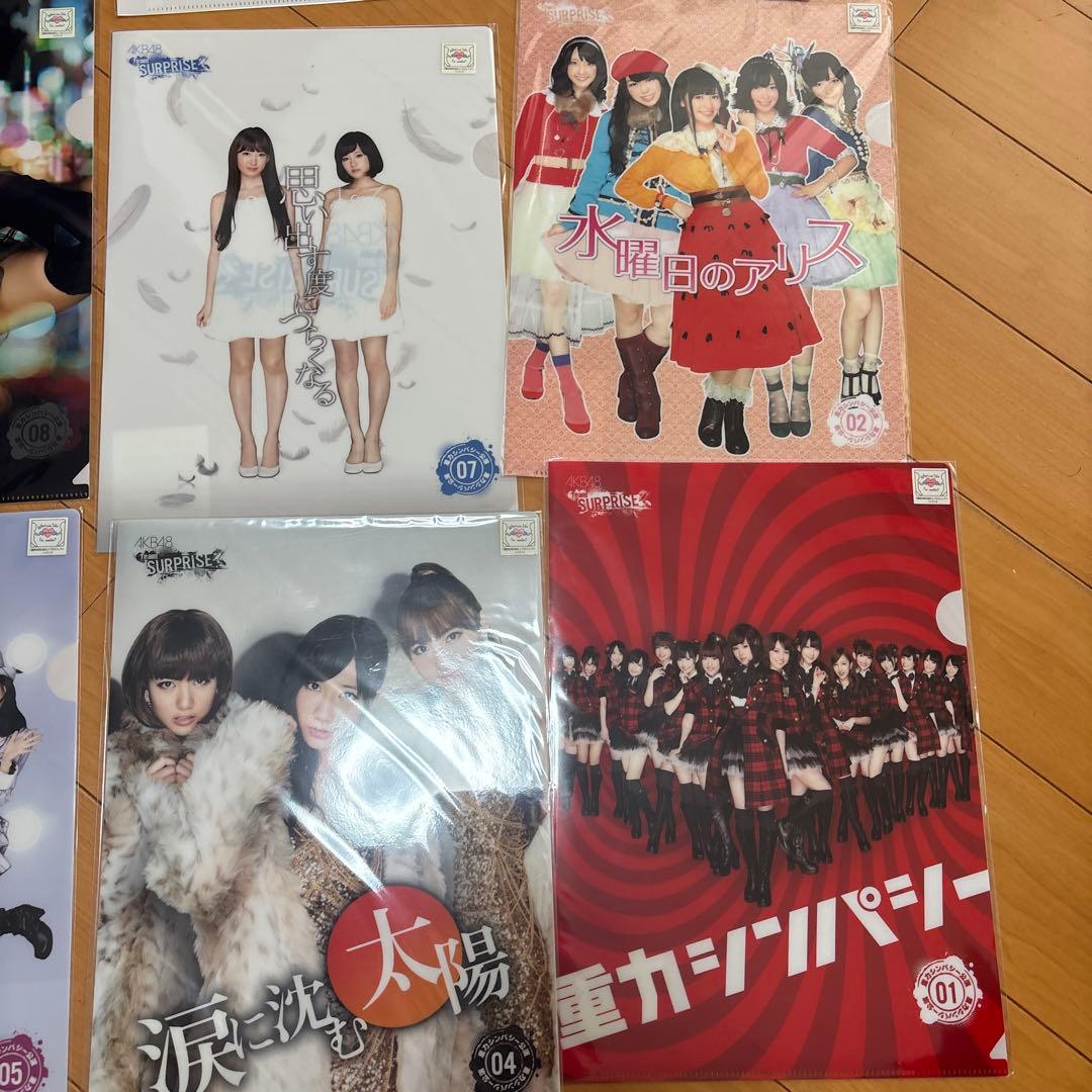 AKB48 クリアファイル 12枚セット - メルカリ