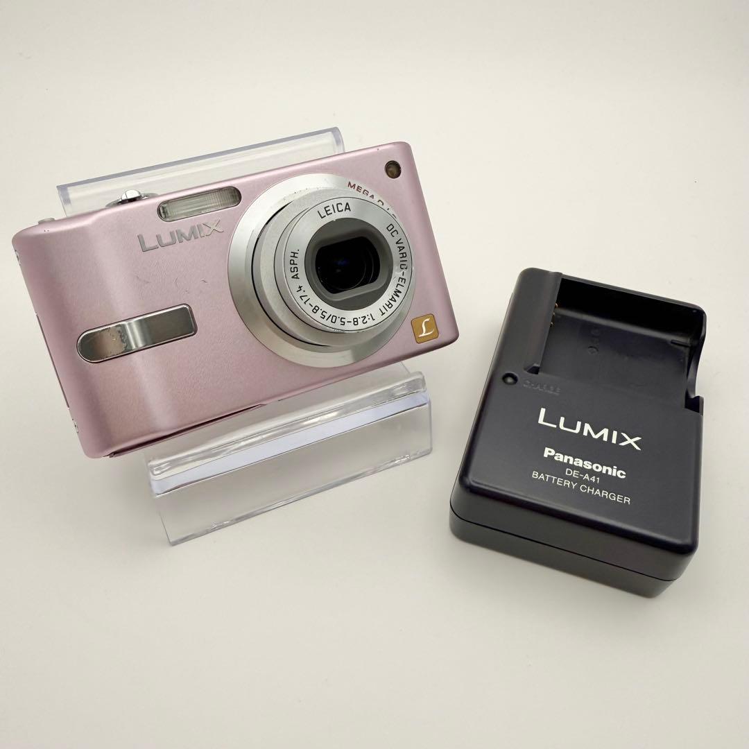 実写あり！充電器付】Panasonic LUMIX DMC-FS1 ピンク - メルカリ