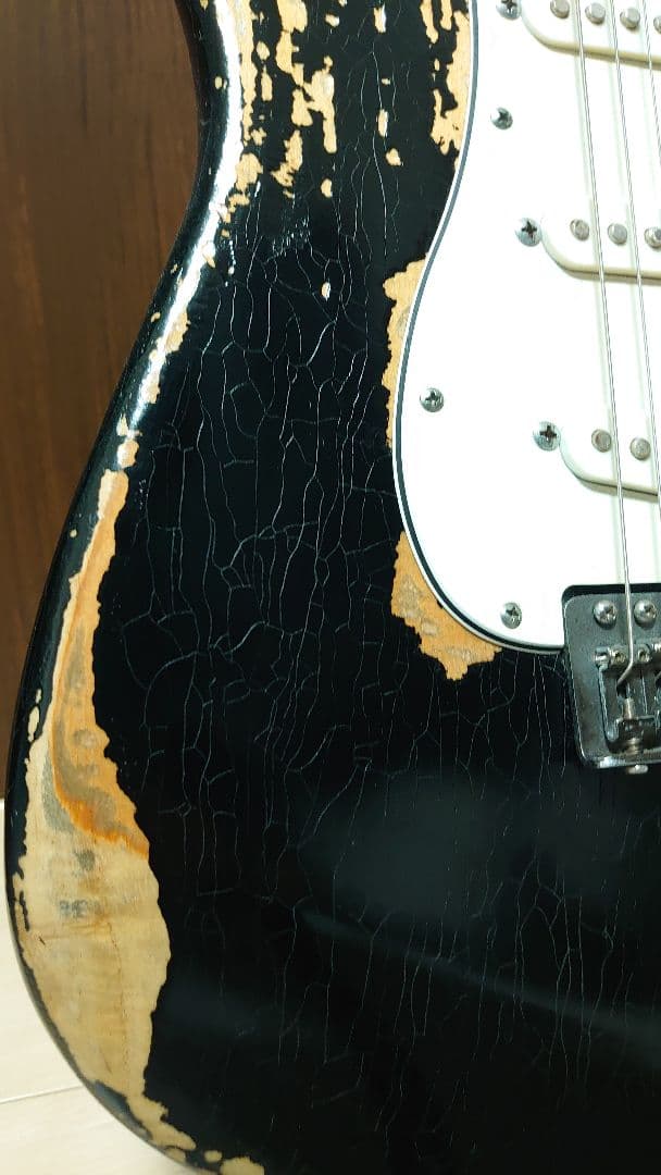 値下げ交渉可】Fender系ストラトキャスター【レリック加工】 - メルカリ