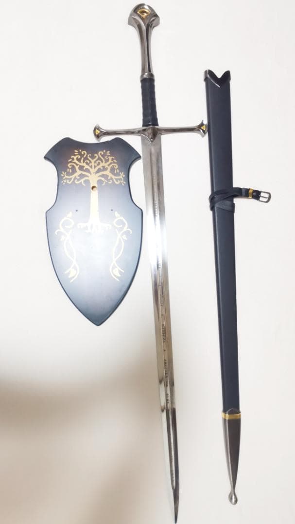 ロード・オブ・ザ・リング アンドゥリル 金属製 模造刀 西洋剣 美術品