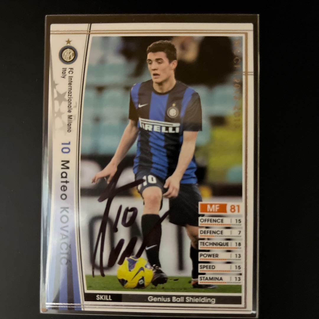 WCCF インテルユニフォーム 直筆サイン入りカード7枚セット - メルカリ