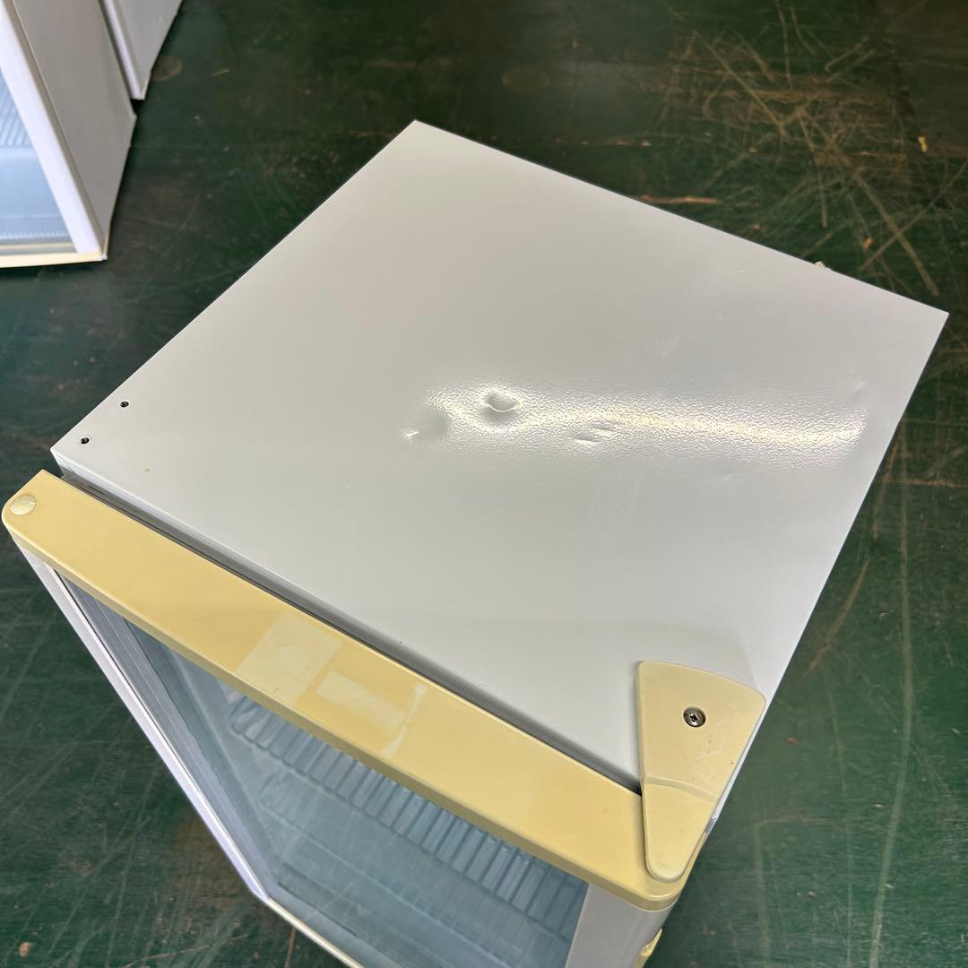 133業務用 冷蔵ショーケース オフィスコンビニ XW-105 左右開き 小型