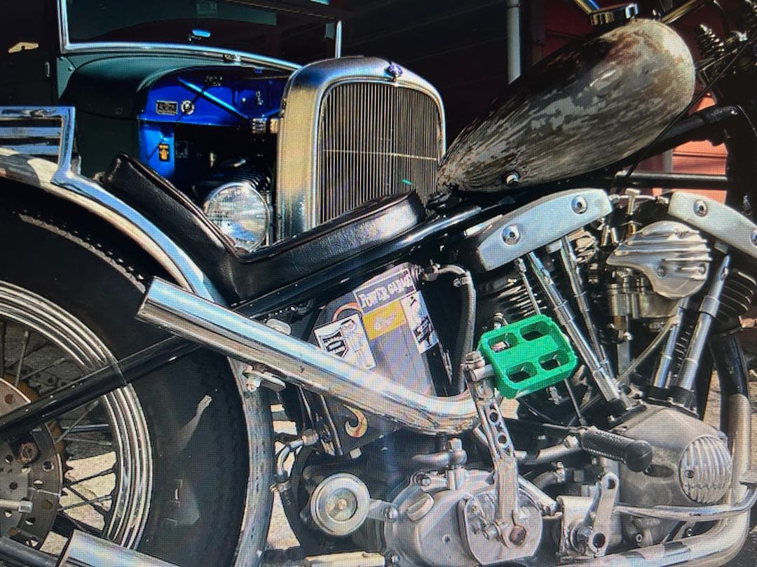 更に値下！ショベルリジット ワンオフ シングルシート ショベル