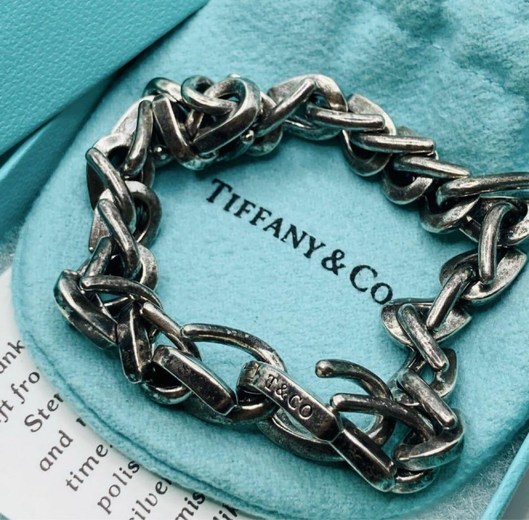 極美品✨ ティファニー ブレスレット フォージ ミディアム AG925