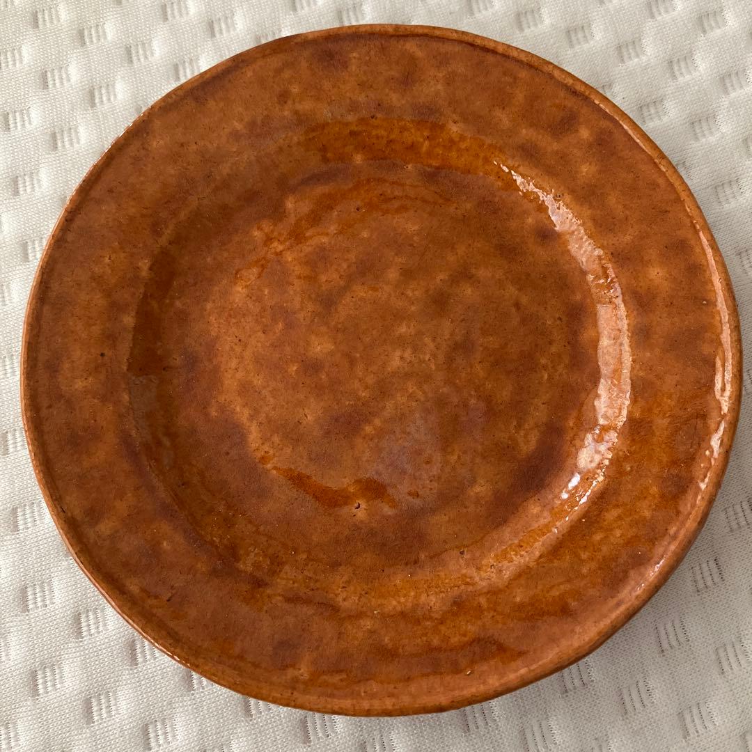 大樋長左衛門 大樋焼 大樋窯 菓子皿 菓子器 銘々皿 青海盆 多用皿