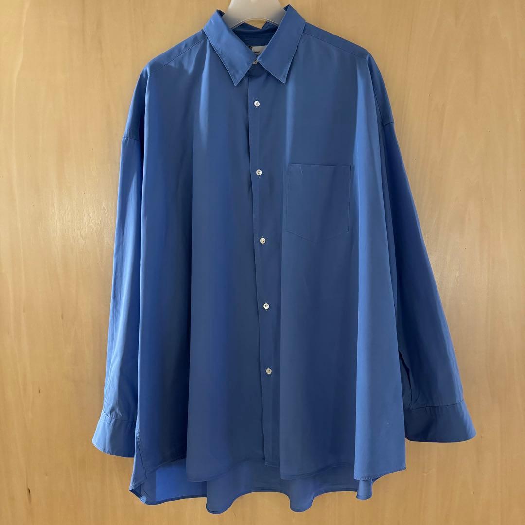 トップス Graphpaper Regular Collar Shirt BLUE Graphpaper Broad L/S Oversized Regular Collar Shirt – Chum!