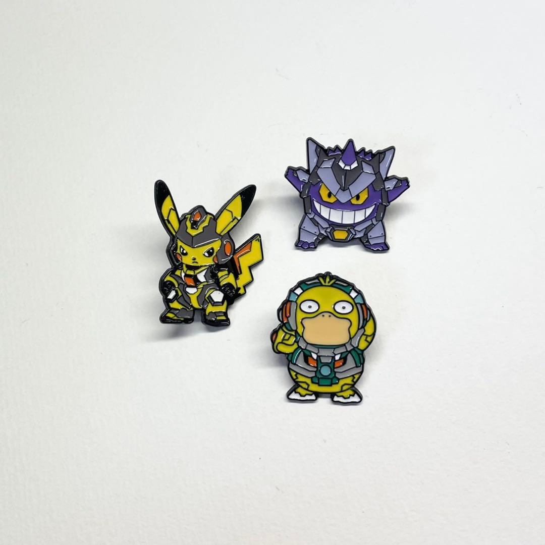 ポケモン ピンバッチ 御三家 ヒトカゲ ゼニガメ フシギダネ 3個セット