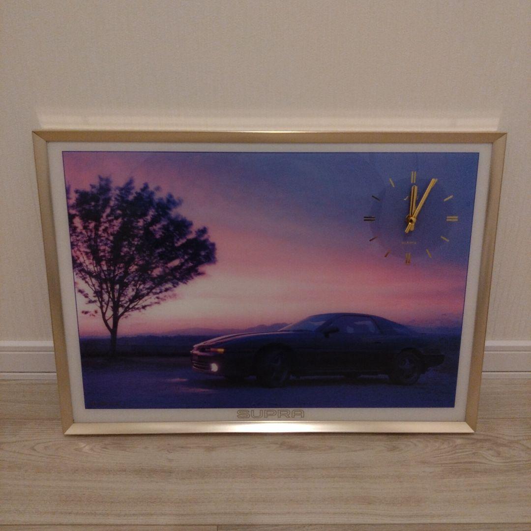 TOYOTA SUPRA 時計付パネル 希少品 レア物 トヨタ - トヨタ スープラ 希少 限定 腕時計 未使用品の通販 by ykz's