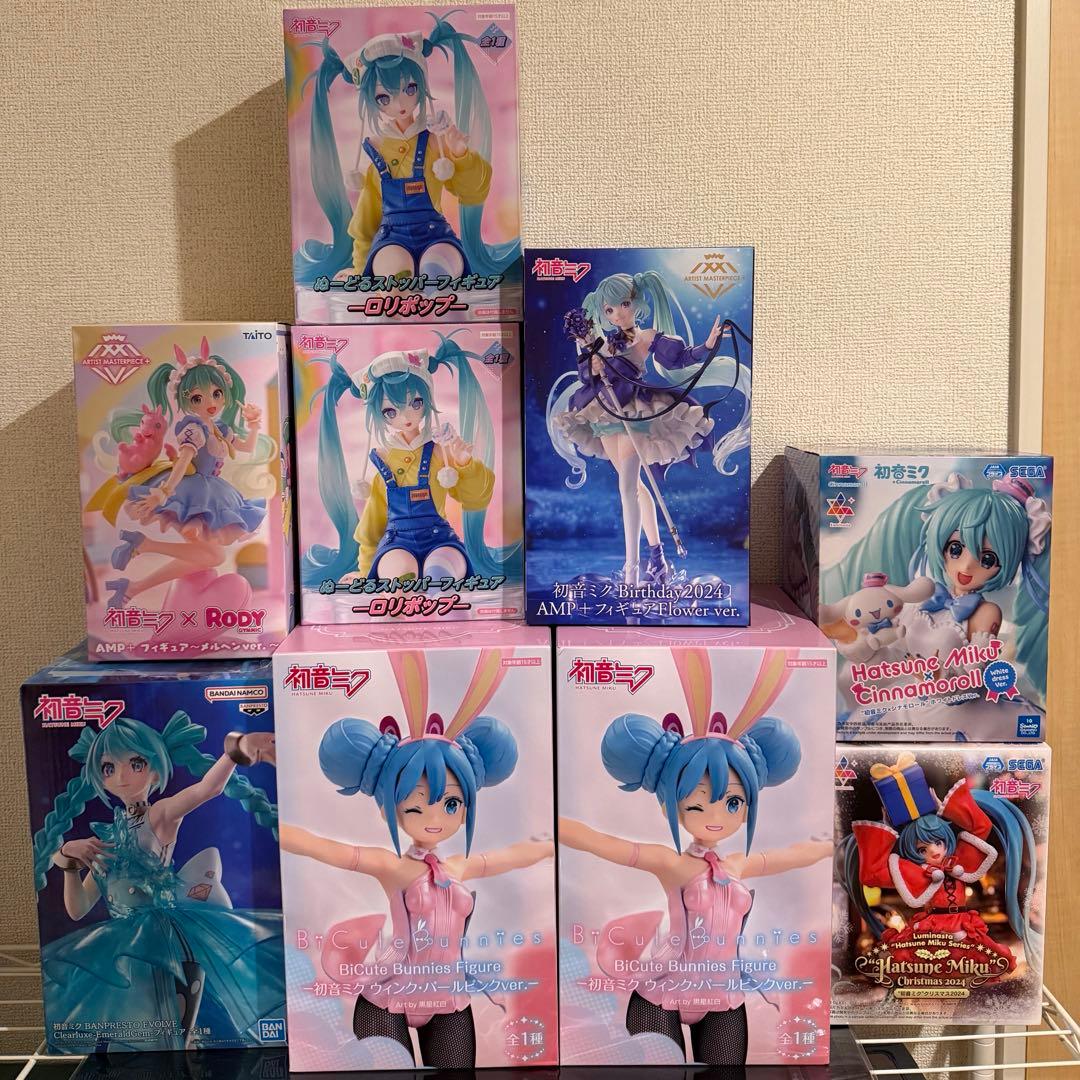 初音ミク　フィギュア　まとめ売り　9体 初音ミク フィギュア 9体セット｜Yahoo!フリマ（旧PayPayフリマ）