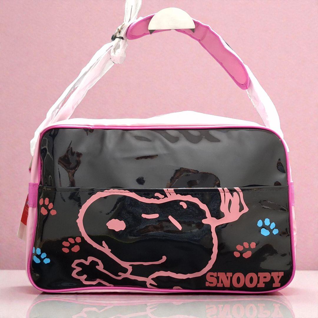 未使用品 スヌーピー スポーツバッグ エナメルバッグ ショルダーバッグ