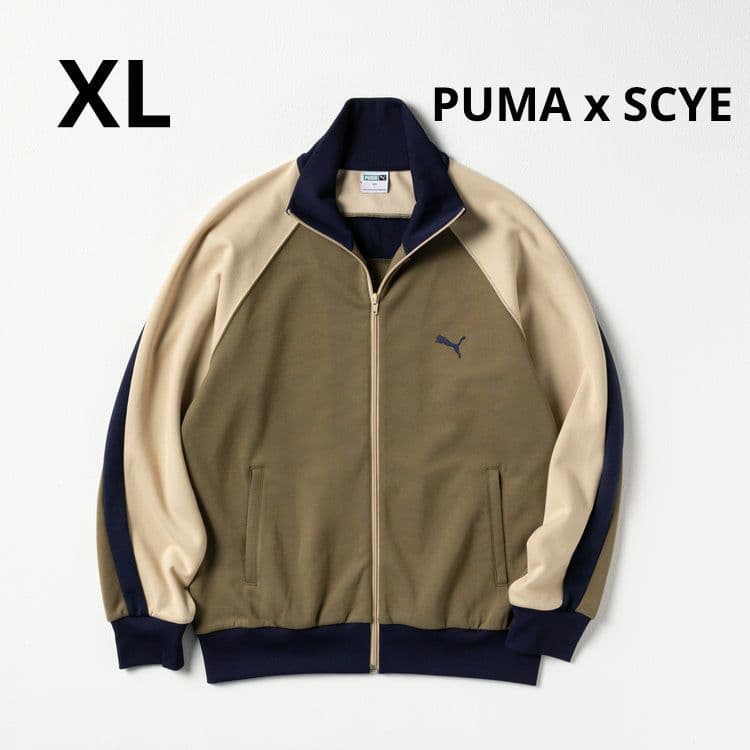 廃盤品✦XL未使用タグ付✦PUMAｘ Scye T7 トラック ジャケット SCYE × PUMA] T7 TRACK JACKET サイ 別注 プーマ トラックジャケット