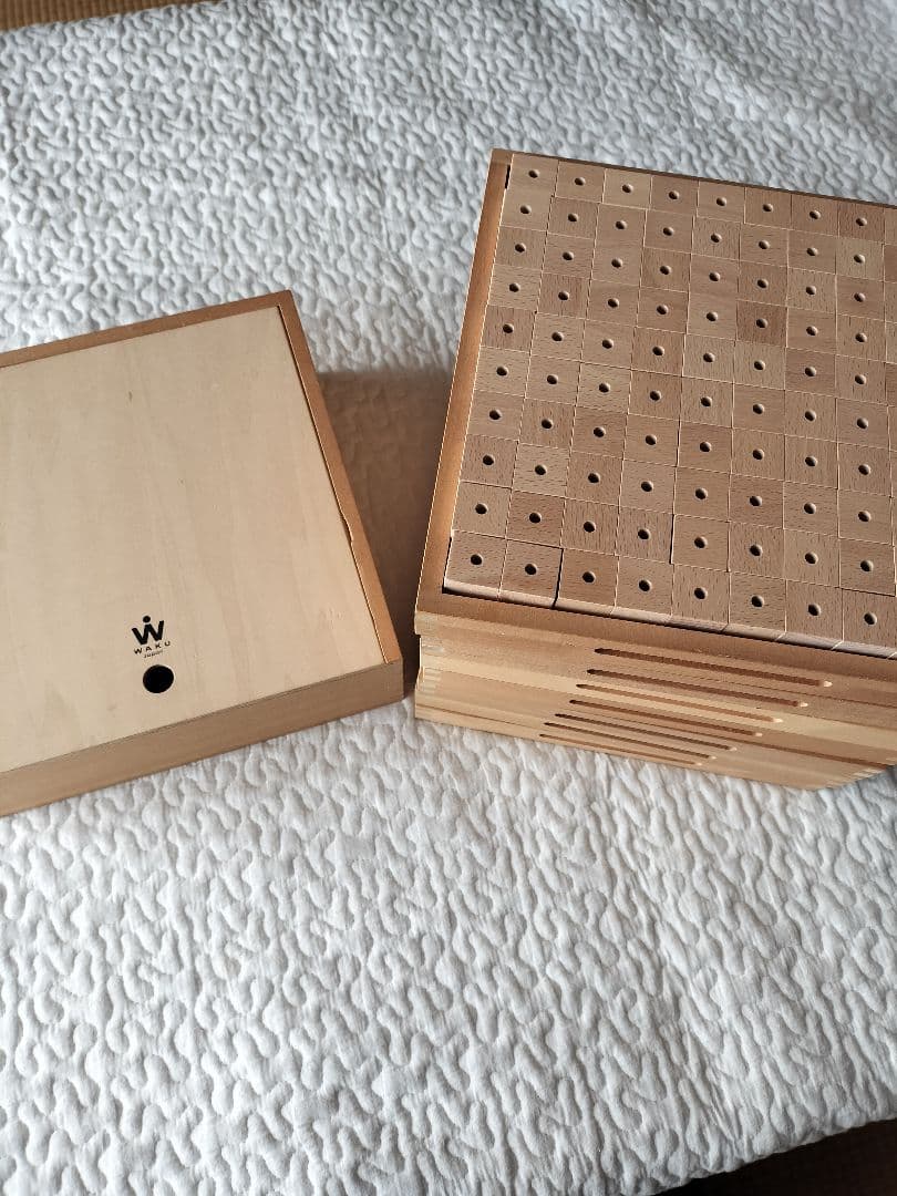 傷あり　童具館　かずの木　白木 楽天市場】童具館 かずの木 白木 : 木のおもちゃがりとん