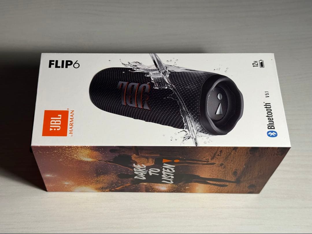 JBL Flip 6 ワイヤレススピーカー ブラック