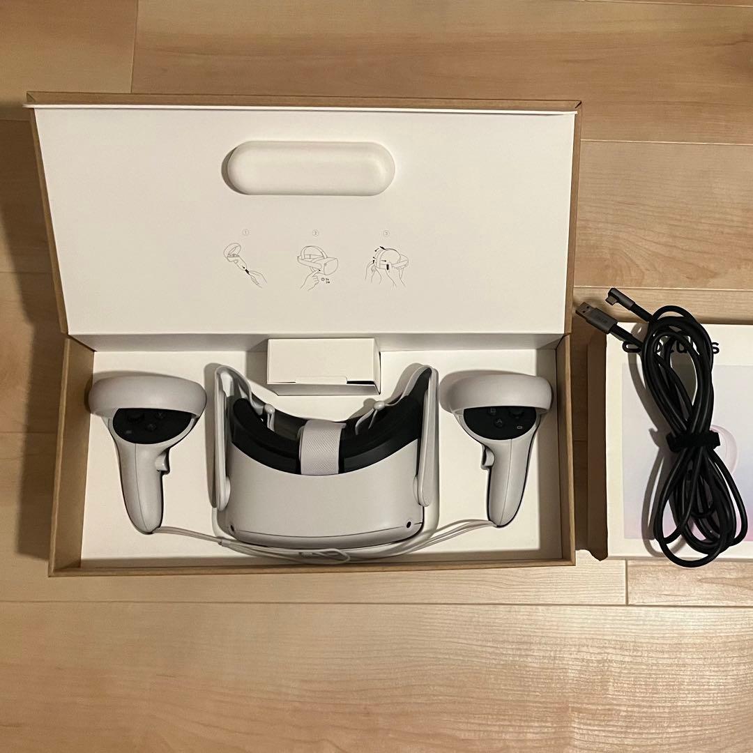 メタクエスト2  quest2 VRヘッドセット64GB Amazon.co.jp: 【整備済み品】 Meta Quest 2 64GB Oculus Quest 2 完全