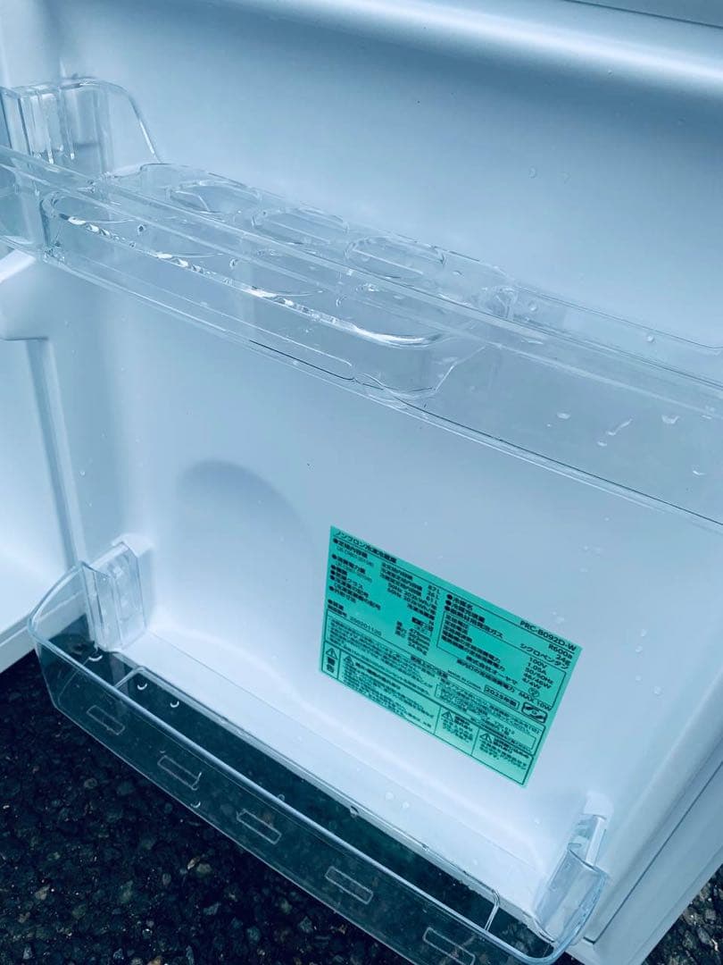 ✅ノンフロン冷凍冷蔵庫✅ ✅PRC-B092D-W✅ 送料設置無料