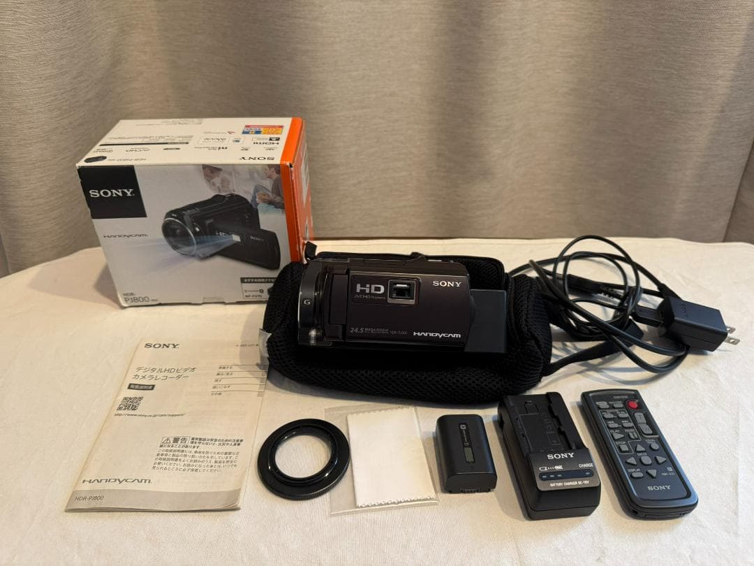 ★美品★SONY HDR-PJ800 ビデオカメラ HDR-PJ800 主な仕様 | デジタルビデオカメラ Handycam ハンディカム