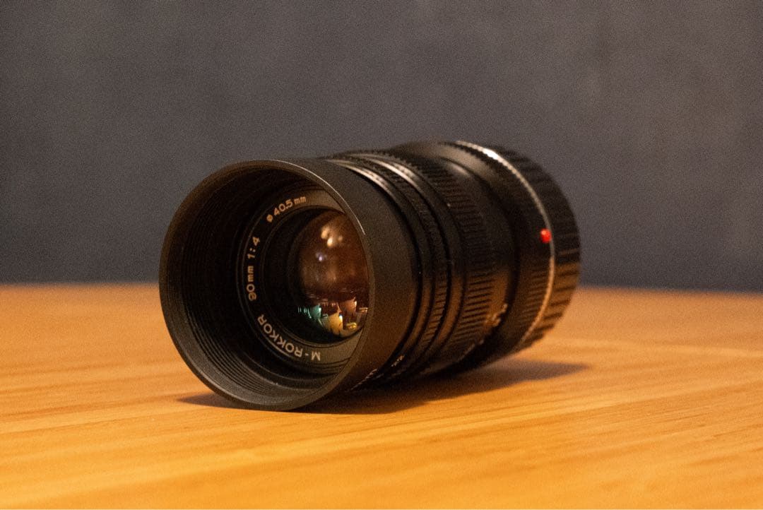 MINOLTA M-Rokkor 90mm f/4レンズ 単焦点レンズ M-Rokkor 90mm f4 (M) – FLASHBACK CAMERA
