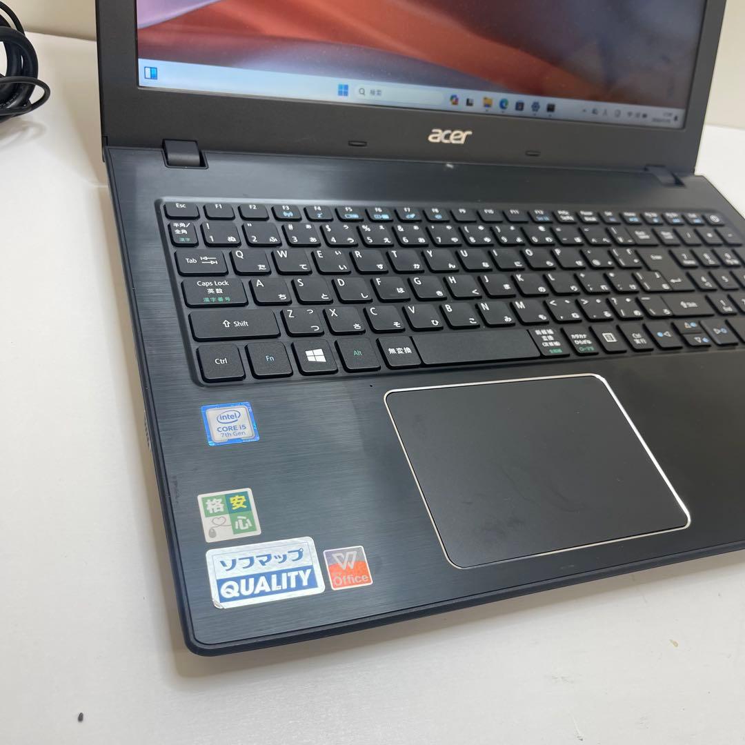 Windowsノート本体 #716 Acer Aspire E5-576 i5-7200U 8GB 256