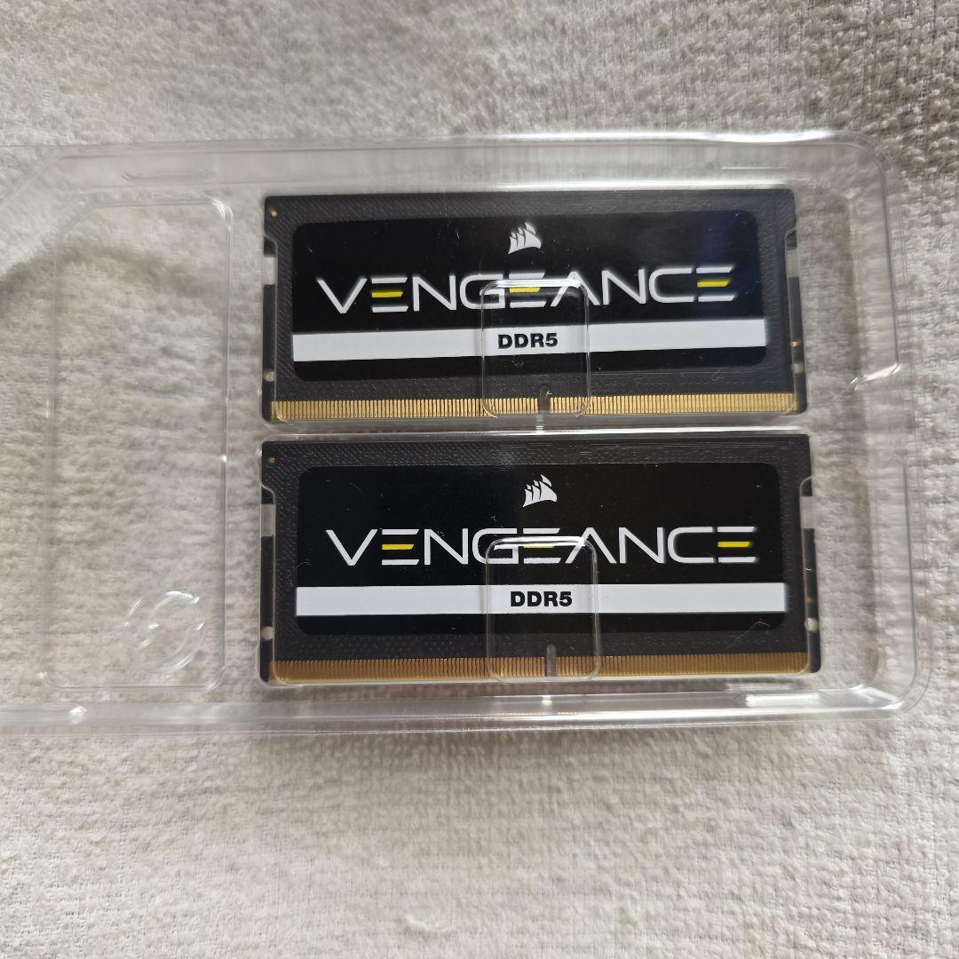 メモリー CORSAIR VENGEANCE SODIMM DDR5 16GB/32GB
