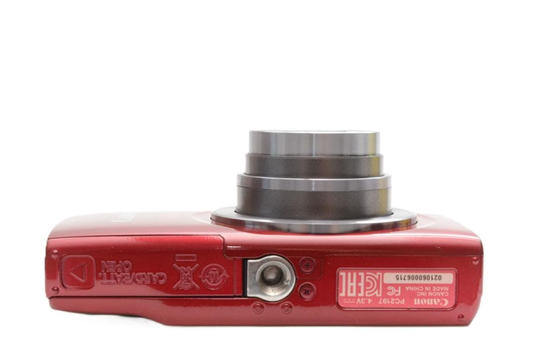 Canon IXY 150 レッド コンパクトデジタルカメラ