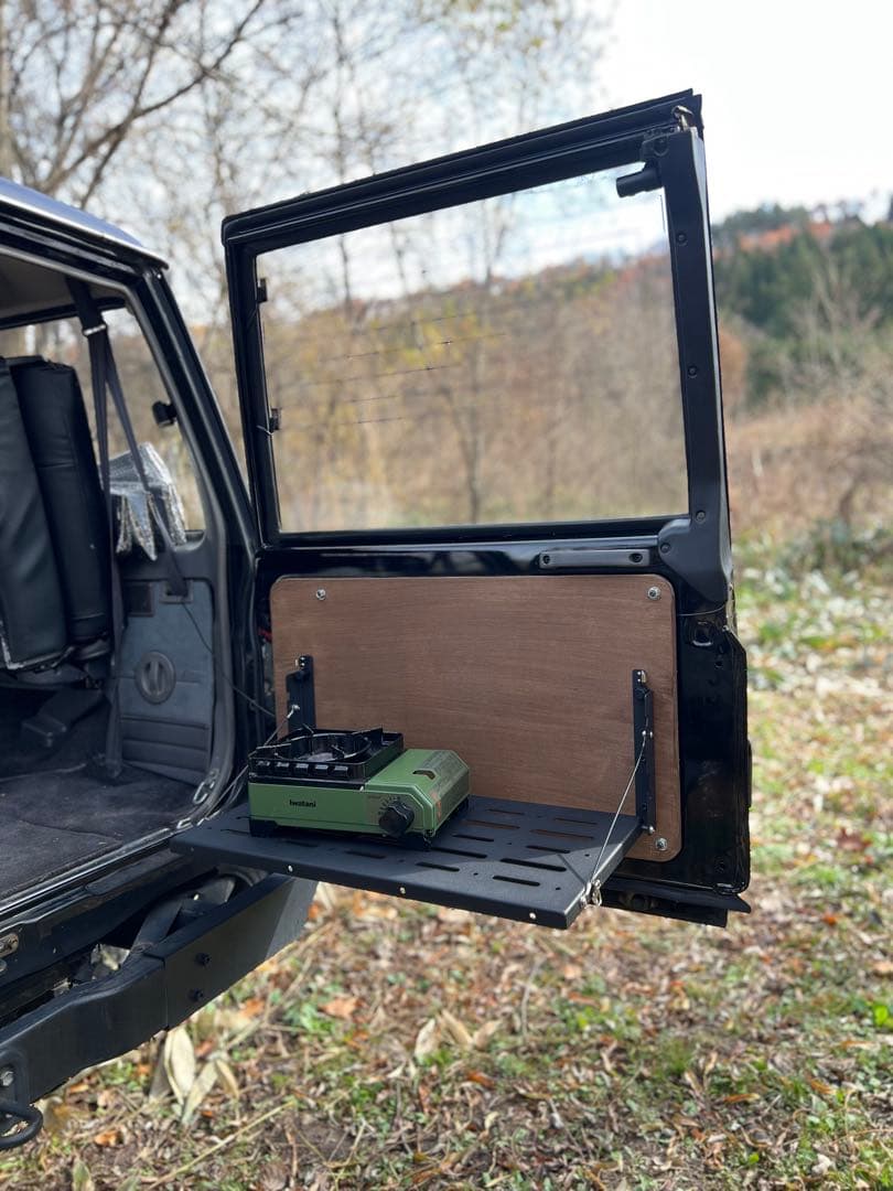 ランクル70 78プラド バックドアテーブル 復刻70 再販70 新型70 - メルカリ