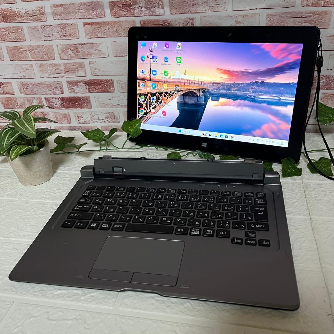 ★タッチパネル美品SSD128GB★Q665/M カメラ ノートPC339