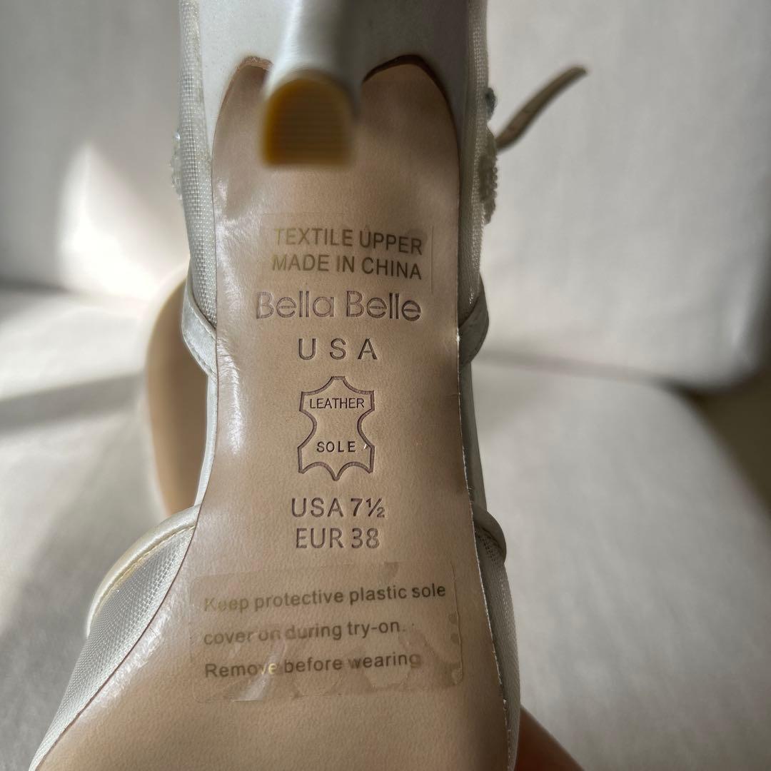 新品未使用　Bella Belle ビーズ刺繍入り　ハイヒール　24.5cm