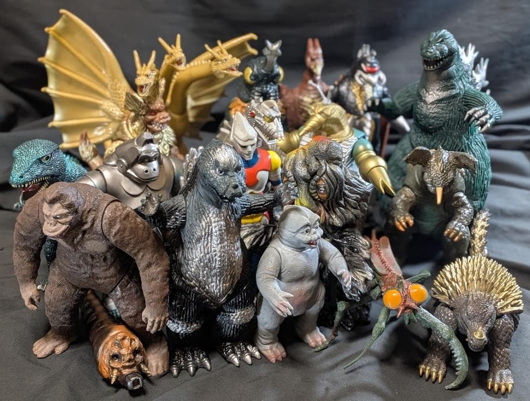 昭和ゴジラ 東宝チャンピオンまつり（バンダイ）ソフビコンプリート19体セット 昭和ゴジラ東宝チャンピオンまつり（バンダイ）ソフビコンプリート19体