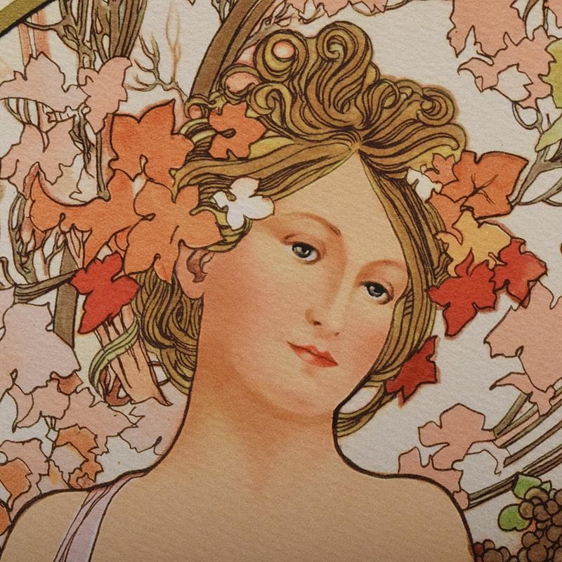 アルフォンス・ミュシャ シャンパンホワイトスター 190/300 VR8695B