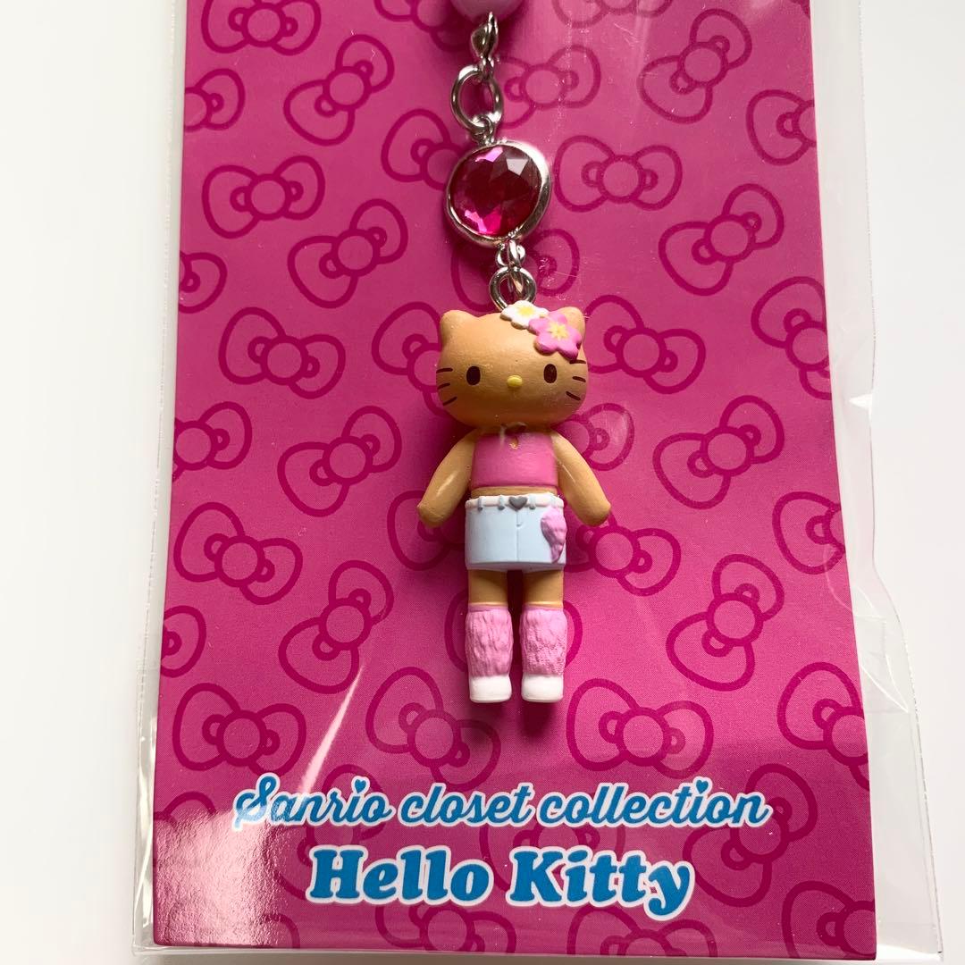 ハローキティ ストラップ クローゼットコレクション 日焼け ギャル