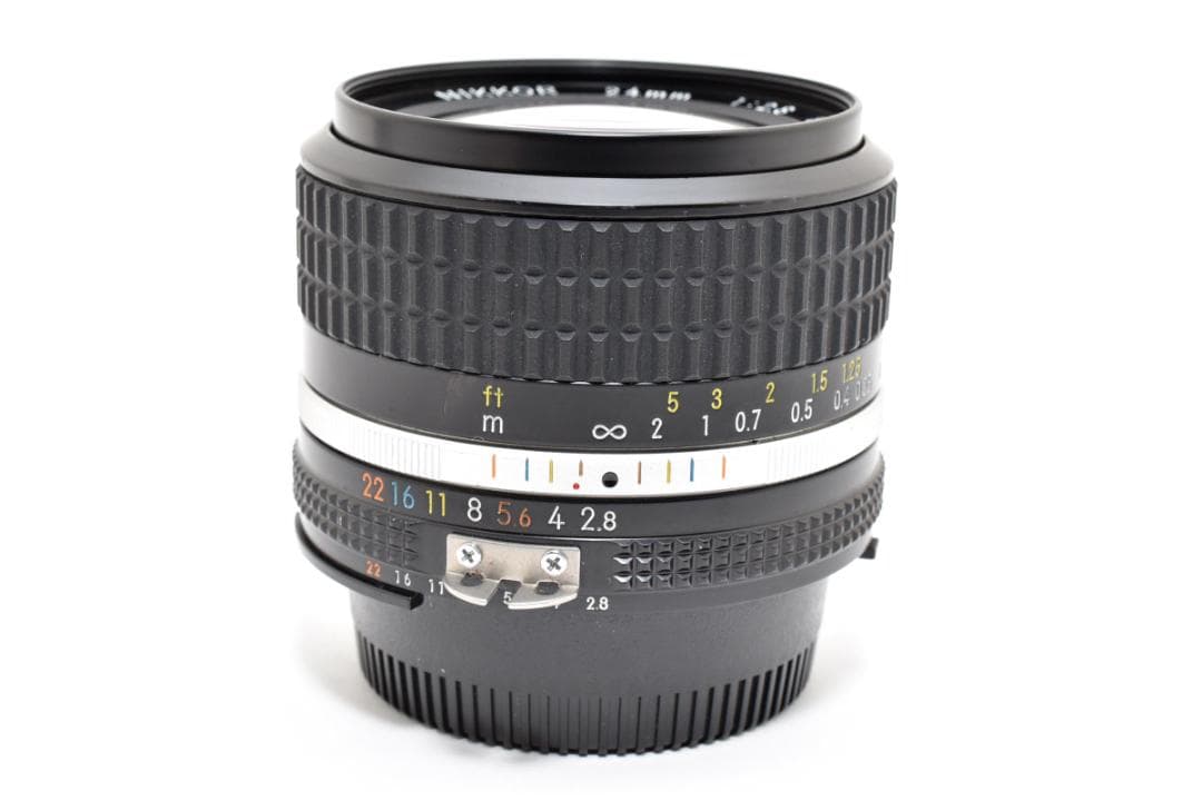 超美品 NIKON AI-S NIKKOR 24mm F2.8 MF H144