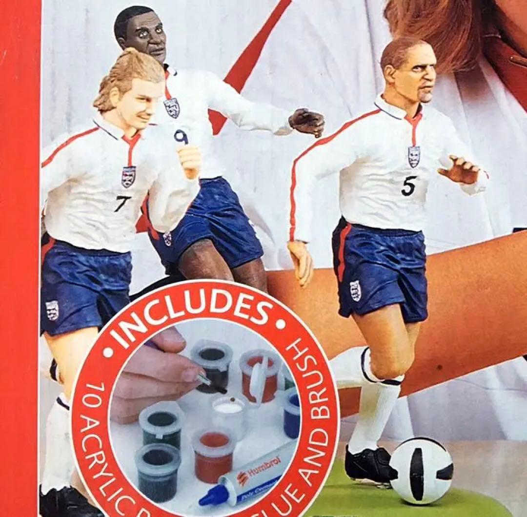 珍品 AirFix サッカー イングランド代表 ベッカム他4人セット