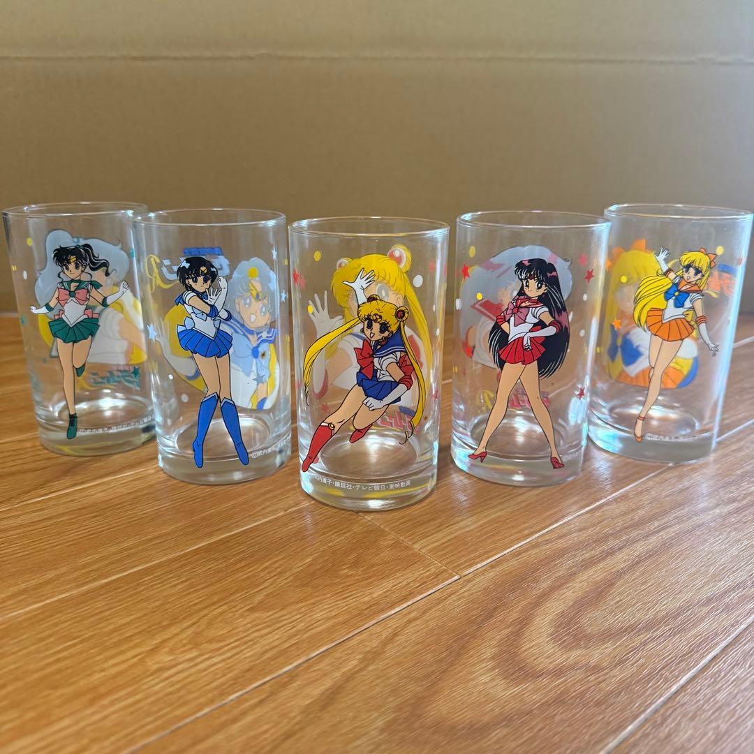 セーラームーンR グラス 5個セット - メルカリ