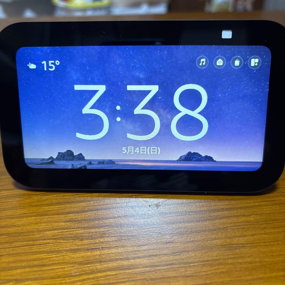 美品 Echo Show 5 (エコーショー5) 第3世代　チャコール Amazon | Echo Show 5 第3世代 - スマートディスプレイ with Alexa