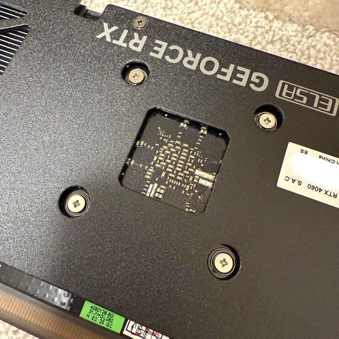 グラフィックボード・グラボ・ビデオカード NVIDIA ELSA GeForce RTX4060 8GB