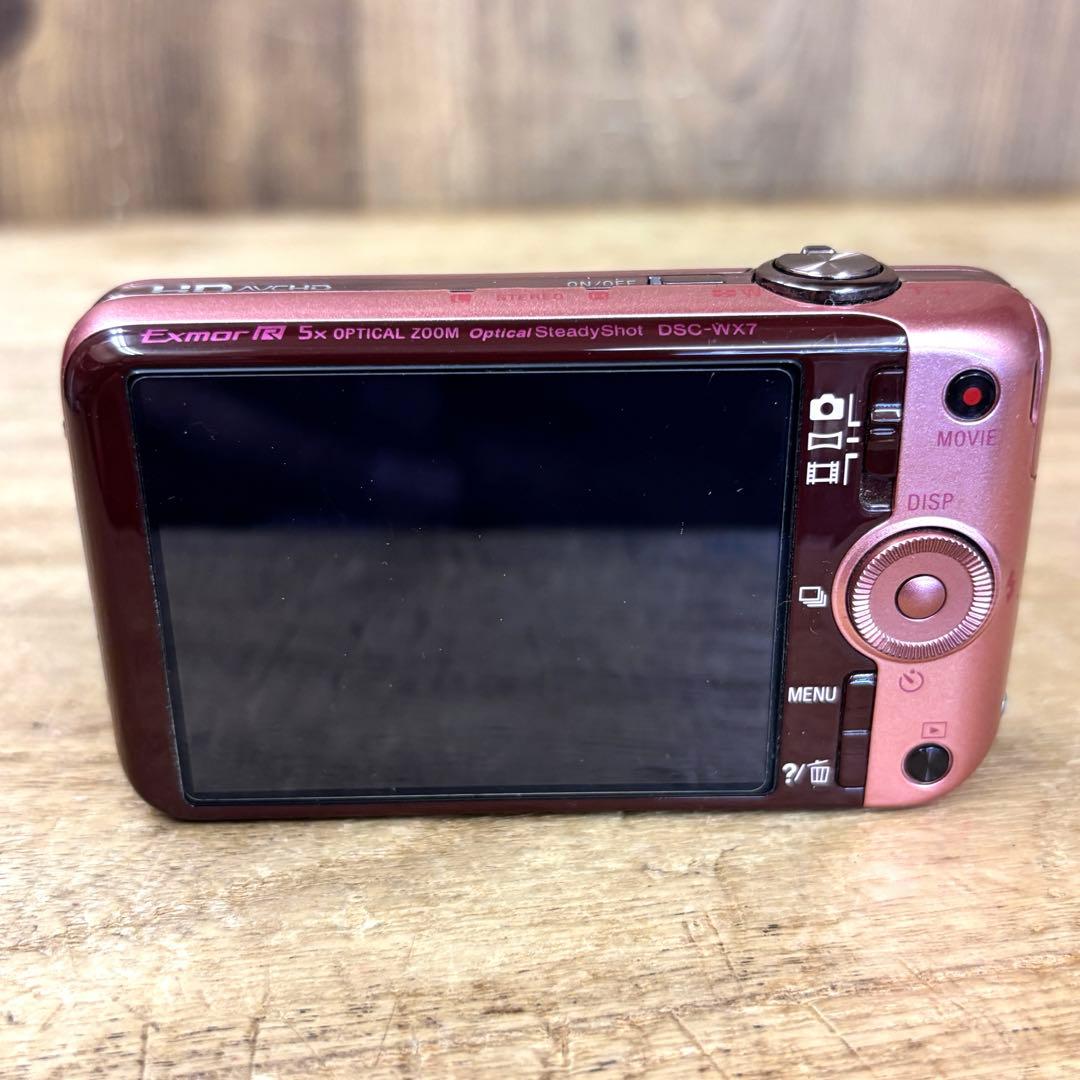 SONY ソニー Cyber-shot DSC-WX7 コンデジ ピンク