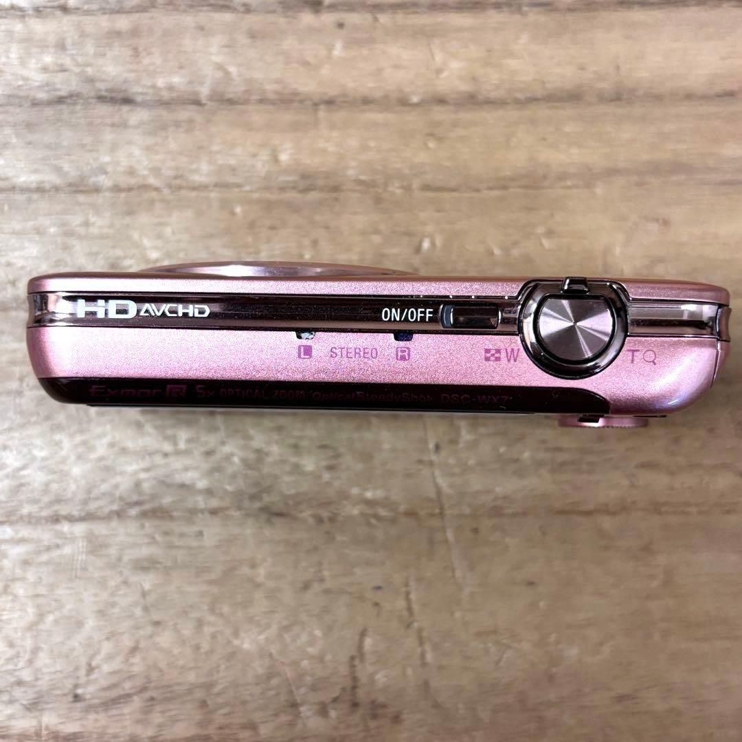 SONY ソニー Cyber-shot DSC-WX7 コンデジ ピンク