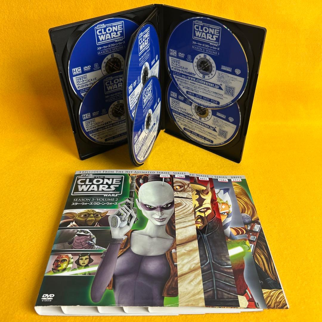 《新品ケース》スター・ウォーズ　クローン・ウォーズ　DVD 全巻セット