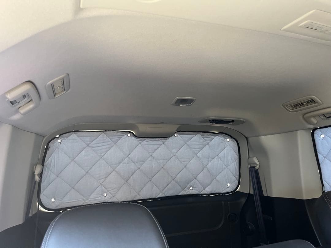 値引き中】デリカD5 Aizuマルチシェード（前後セット）スノボ