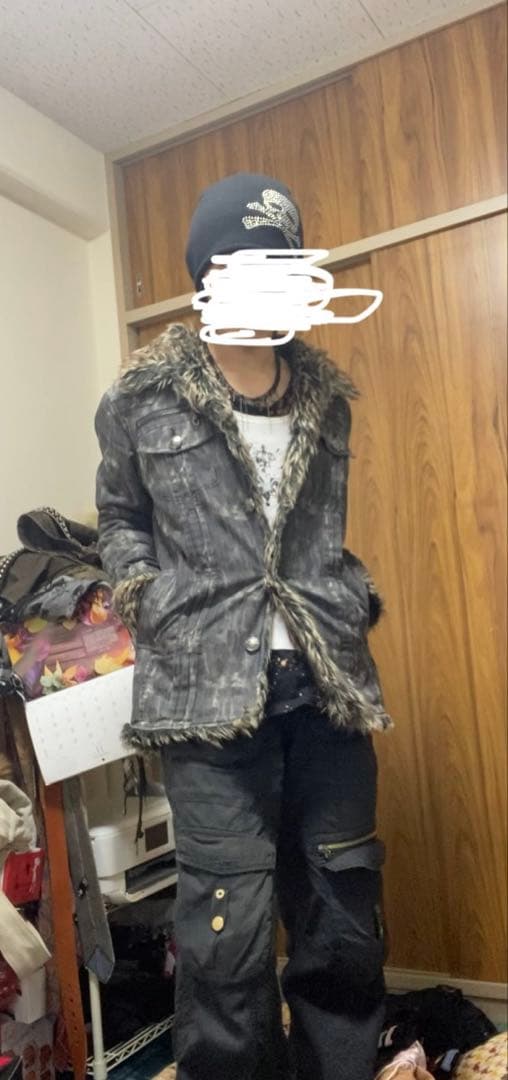 00s In the attic fur jacket archive vkei - ジャケット・アウター新