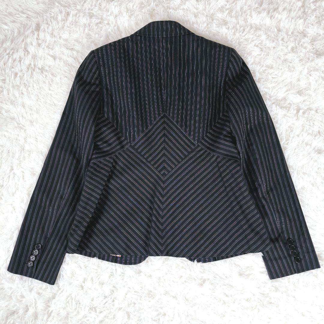 美品】ポールスミス ブラック スーツ セットアップ マルチストライプ